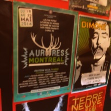 Affiche du Festival Aurores Montréal - 20 mai 2014